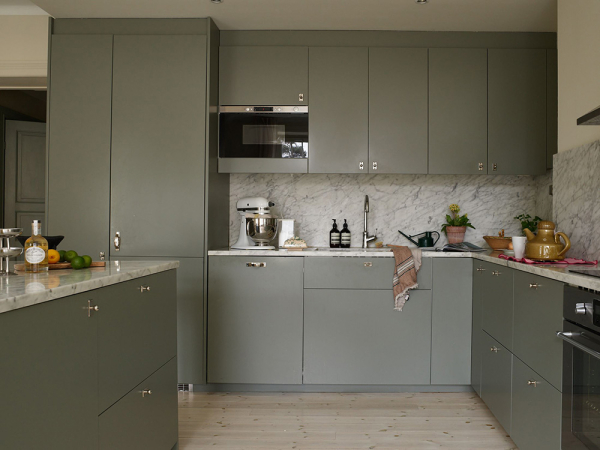 Уютный интерьер в бывшем магазине в Гетеборге (78 кв. м)