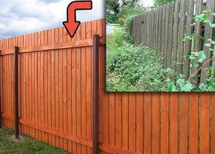 Чем обработать деревянный забор