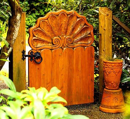 Различные виды садовых калиток