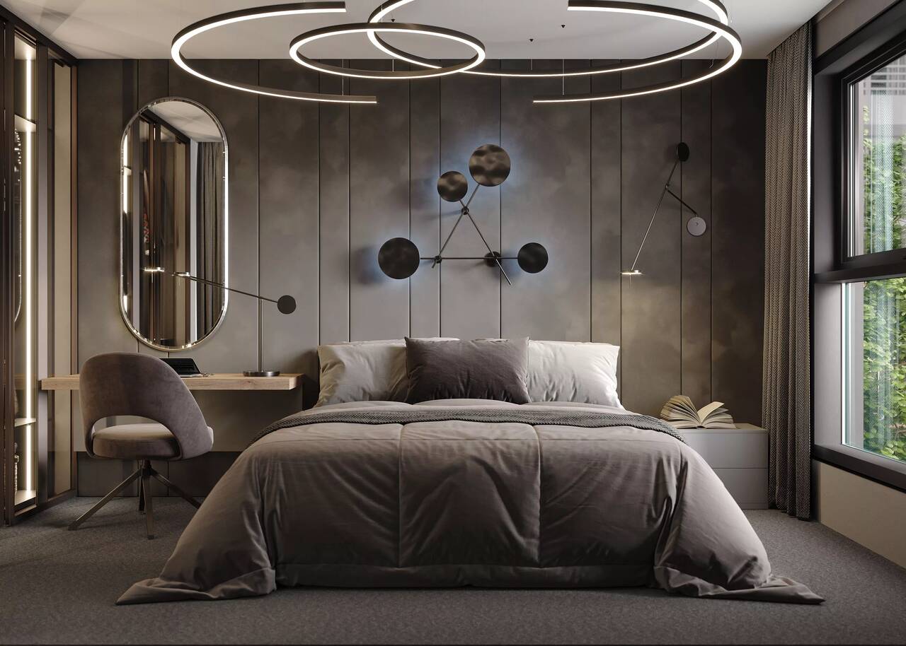 Характеристика и особенности выбора стеновых панелей для спальни &mdash; как создать комфортную атмосферу и улучшить интерьер без лишних затрат