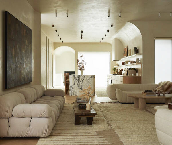 Модный натуральный интерьер в Торонто