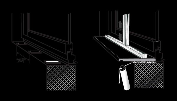 Как сделать установку отливов на окна своими руками: пошаговая инструкция