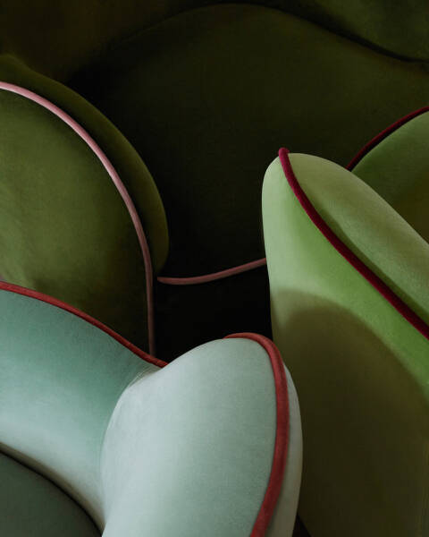 Ещё больше ярких и смелых интерьеров от Olivia Gregory