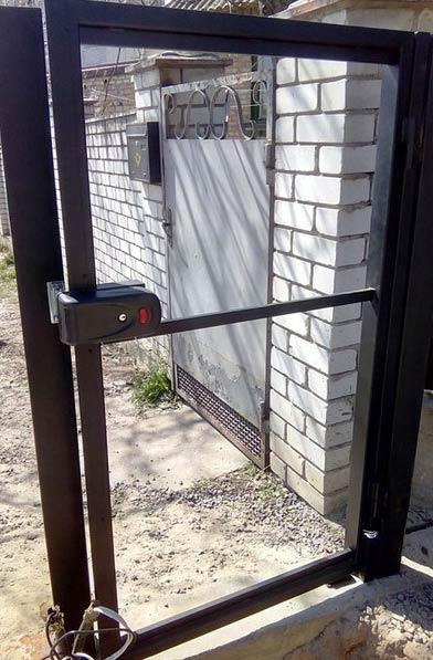 Как сделать калитку для забора из сетки-рабицы