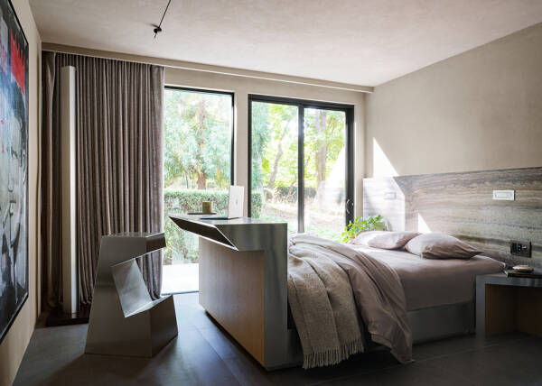 Необычный дом дизайнера в лесу на Лонг-Айленде