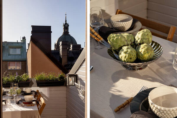 Элегантный современный интерьер лофта в Стокгольме