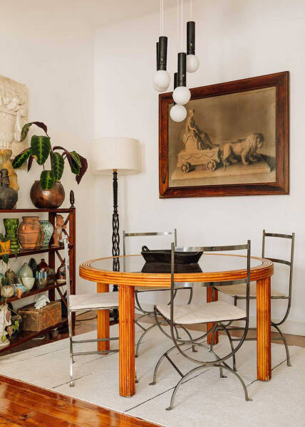 Квартира в Лиссабоне как экспозиция оригинального винтажного декора