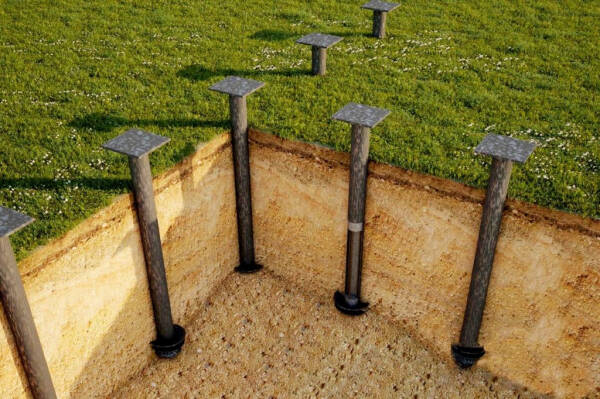 В 2023 году используем лучшие винтовые сваи для фундамента