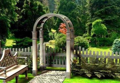 Различные виды садовых калиток