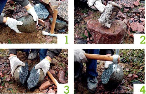 Строительство забора из натурального камня