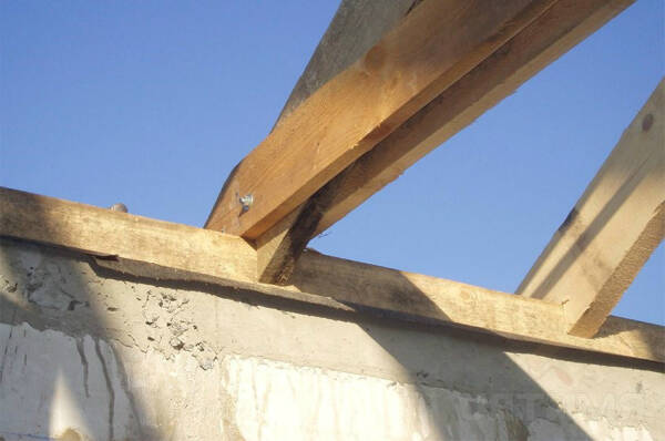 Мауэрлат и как сделать стропила крыши