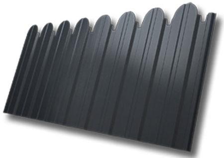 Варианты дизайна забора из профнастила