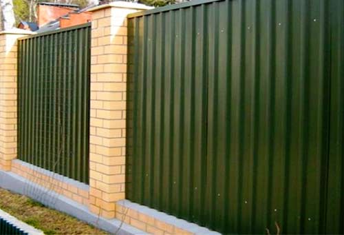 Заборы из вагонки