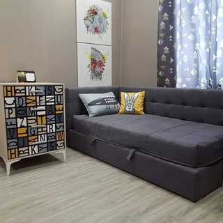 Кровати-чердаки с диваном &mdash; идеальное сочетание стиля и практичности для вашей спальни