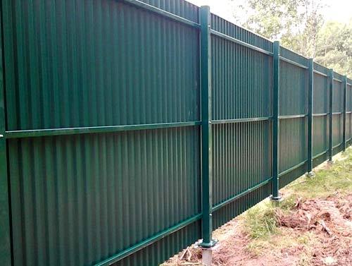 Двухсторонний профлист для забора