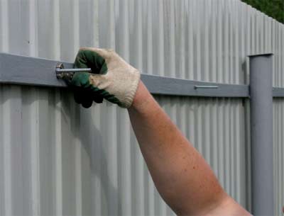 Заборы из вагонки