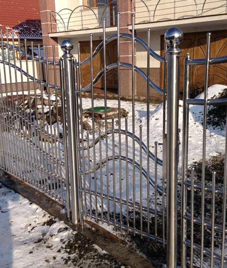 Нержавеющие заборы и ограждения