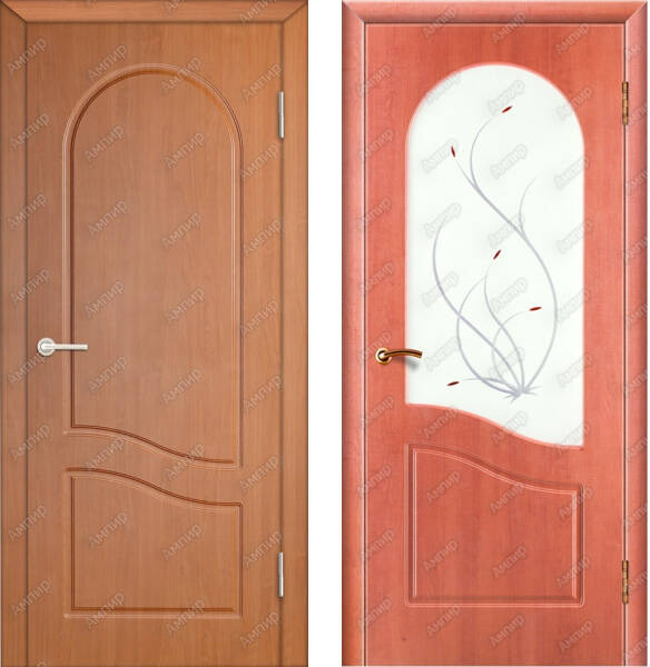 Утонченный внешний вид дверей Ампир