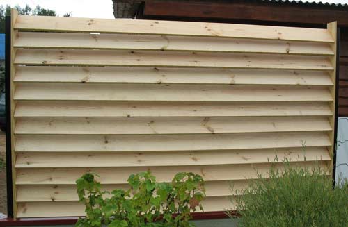 Забор-жалюзи &mdash; веяние нового времени